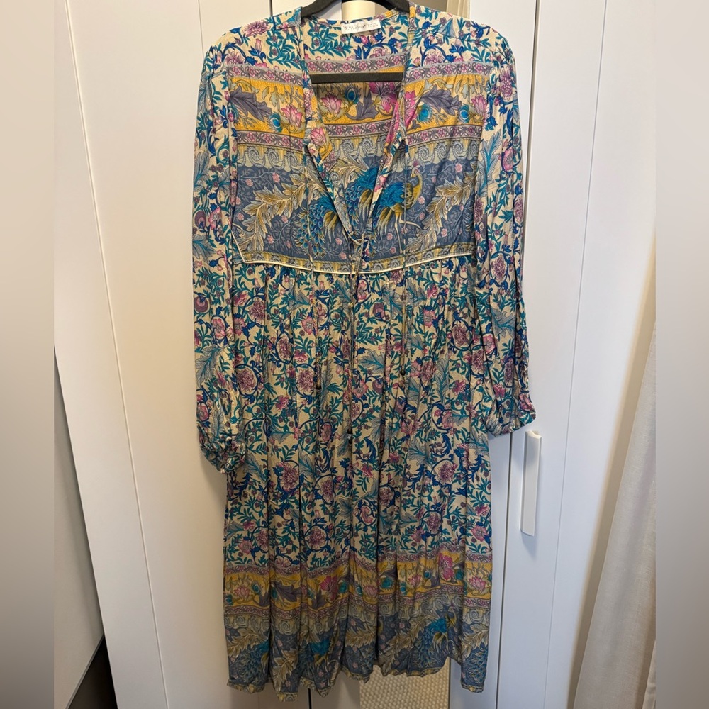 R. Vivimos colorful nap dress, size large